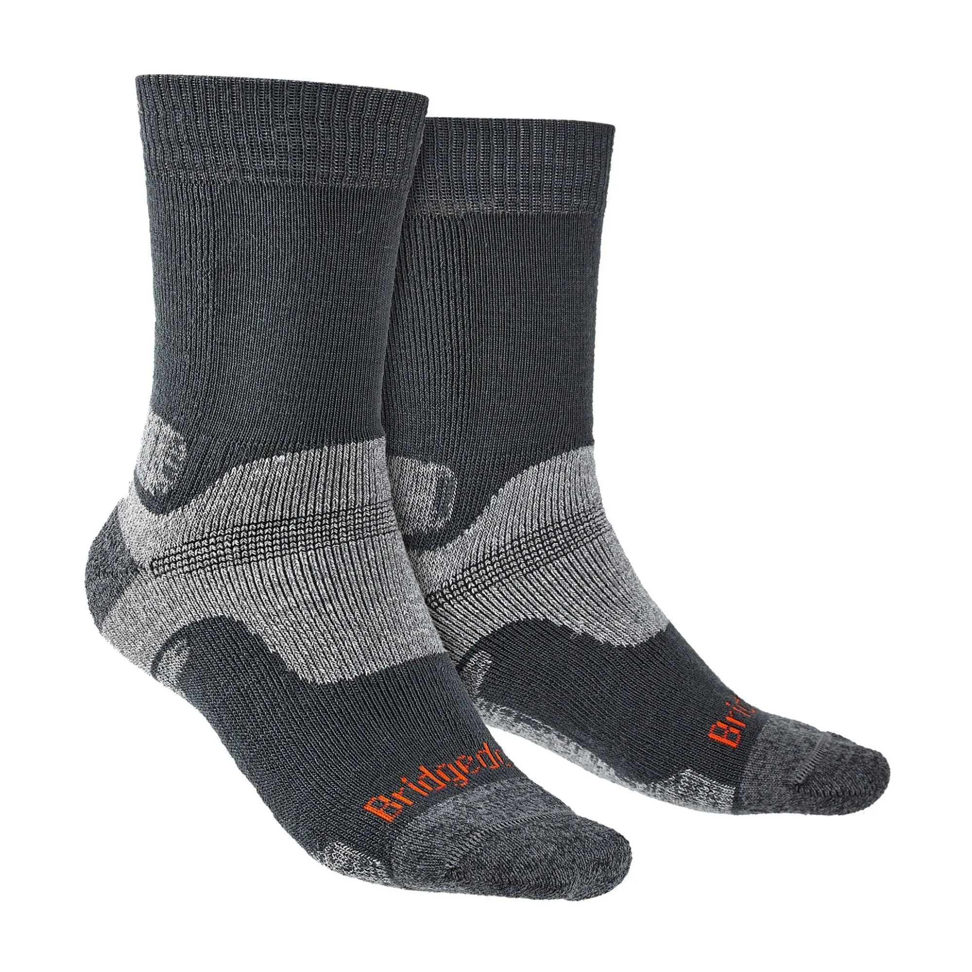 1 Pack Mens Hiking Midweight Merino Wool Boot Socks