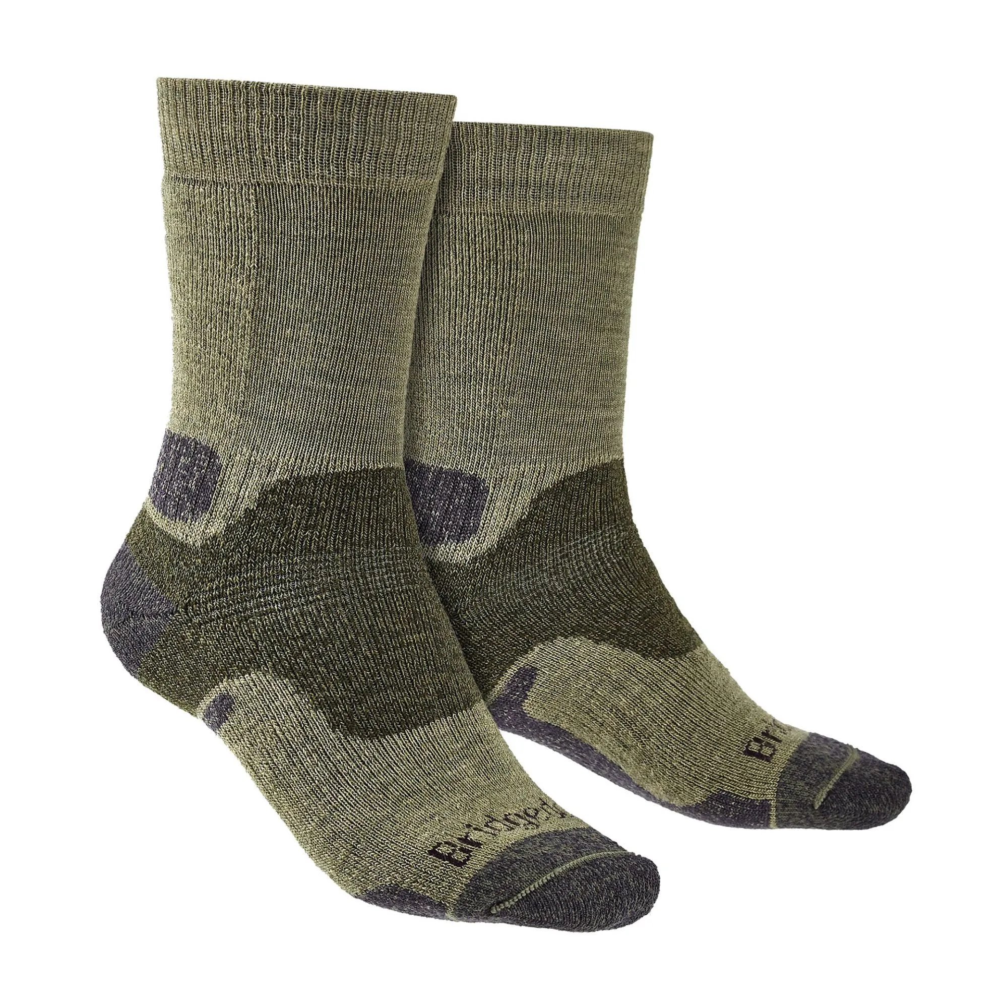 1 Pack Mens Hiking Midweight Merino Wool Boot Socks
