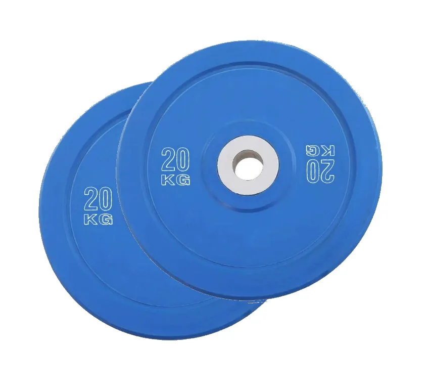 100kg Colour Bumper Plates Set - 5kg, 10kg, 15kg, 20kg