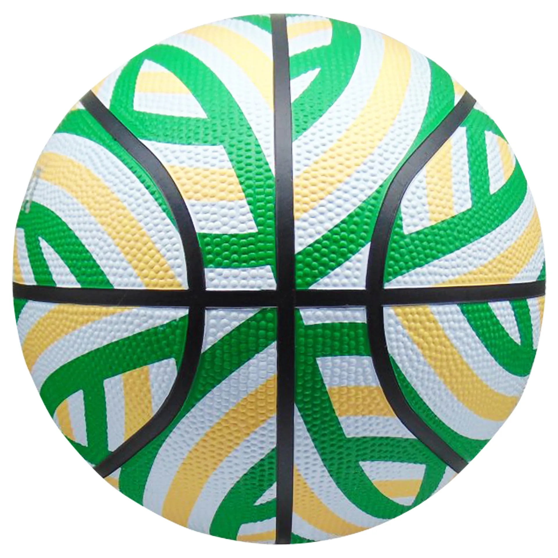 1602 Series Basketball - Green/Yellow