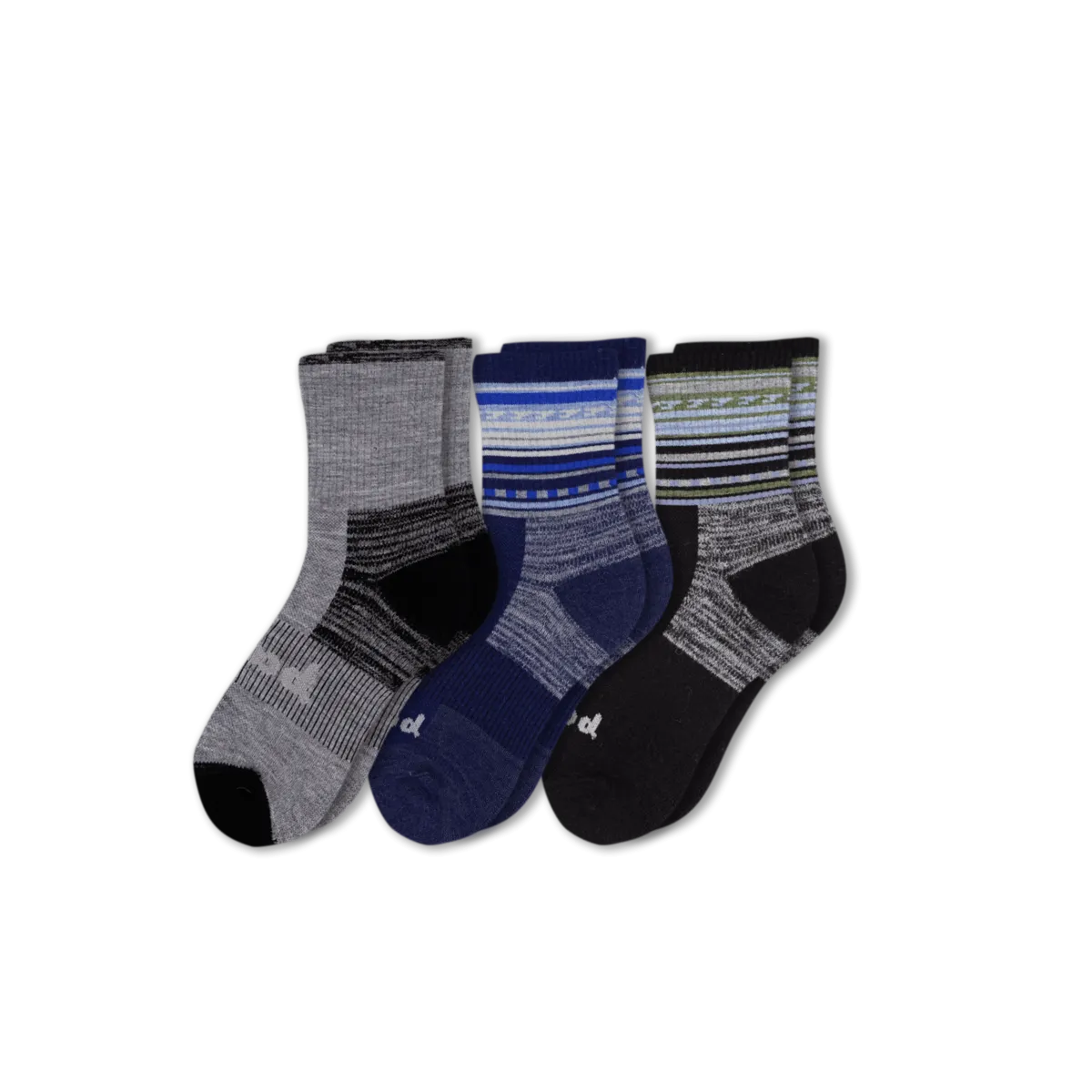 3 Pack - Men's Hiking Crew Pacas Socks