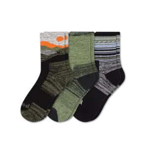 3 Pack - Men's Hiking Crew Pacas Socks