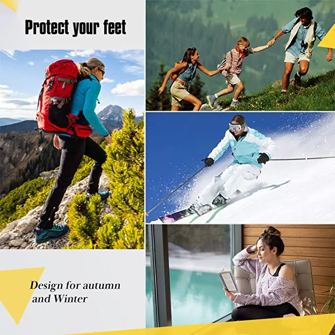 5-Pairs Plain Women's Hiking Walking Socks | ACTINPUT
