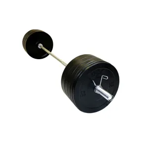 50kgs Package: 20kg 2.2m Olympic Barbell   30kg Olympic Weight Bumper Plates   Spring Collars