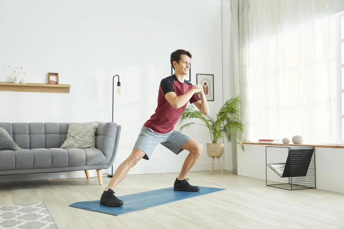 7 mm Fitness Mat Tone Mat - Blue