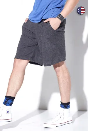 AA1086 Performance Heather Pocket Shorts