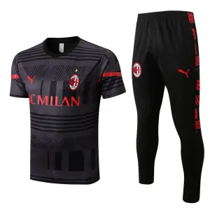 AC MILAN BLACK TRAINING TECHNICAL SOCCER TRACK-KIT
