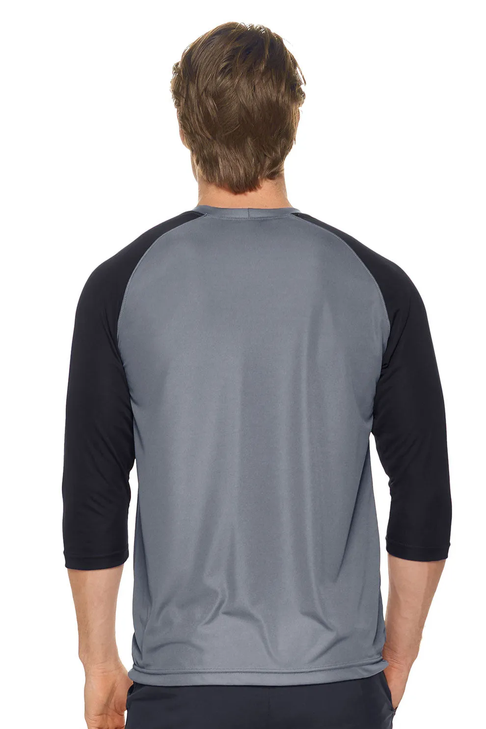 AI926 DriMax™ Quarter Sleeve Raglan Crewneck