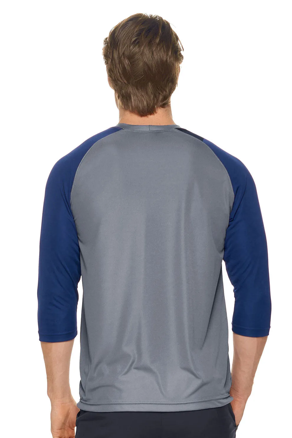 AI926 DriMax™ Quarter Sleeve Raglan Crewneck
