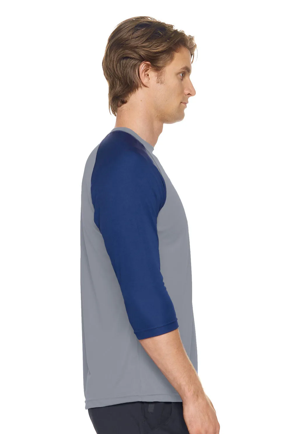 AI926 DriMax™ Quarter Sleeve Raglan Crewneck