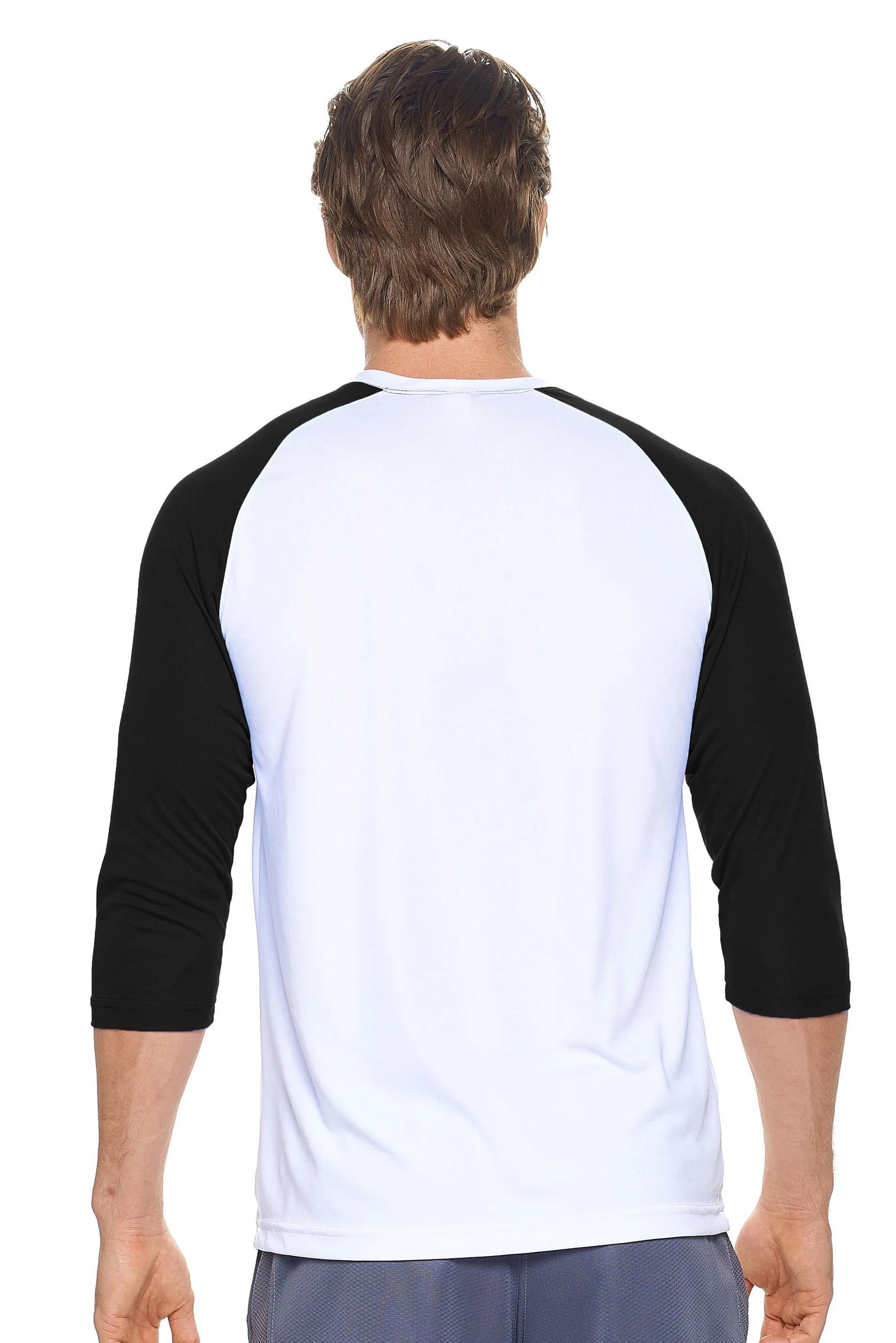 AI926 DriMax™ Quarter Sleeve Raglan Crewneck