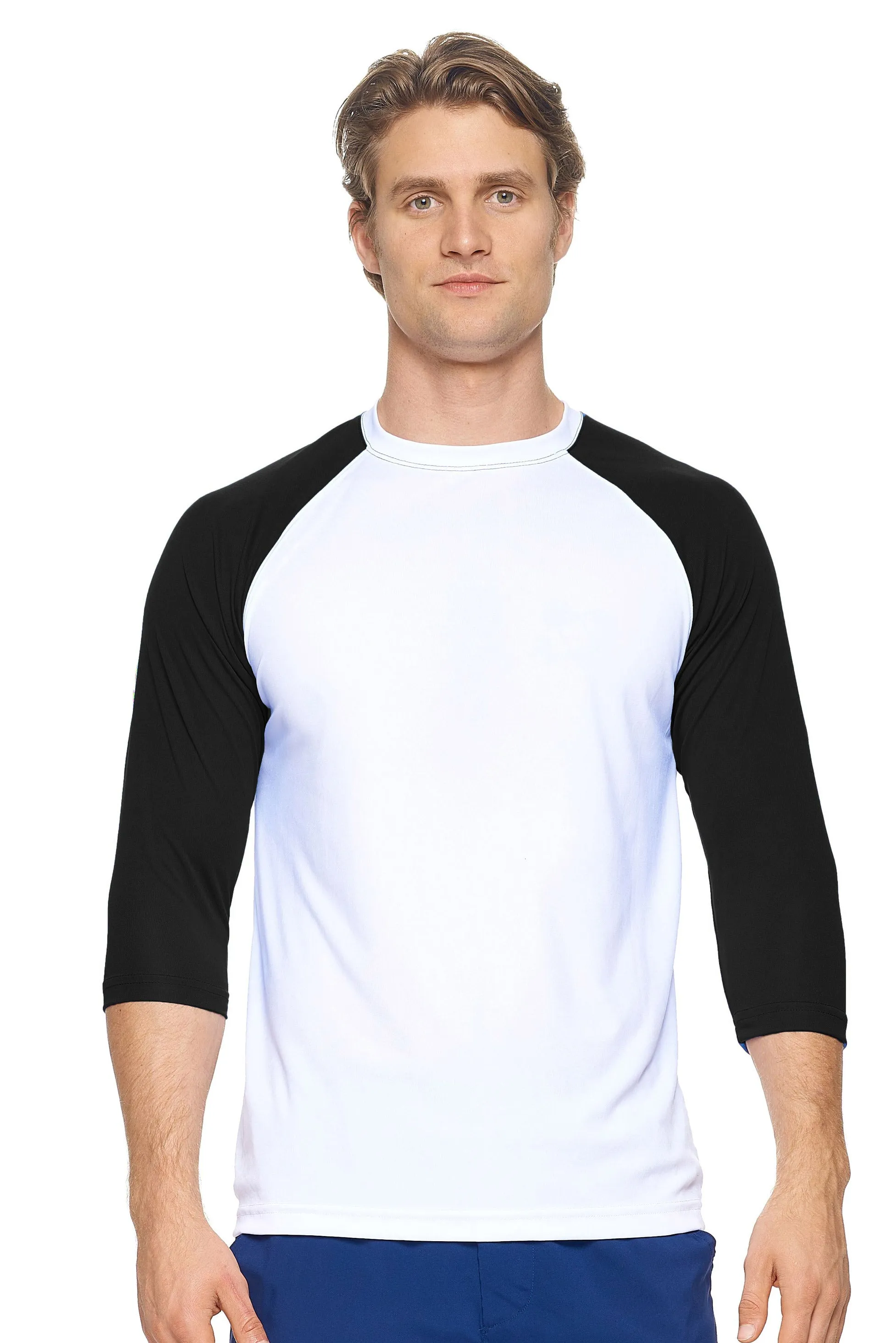 AI926 DriMax™ Quarter Sleeve Raglan Crewneck