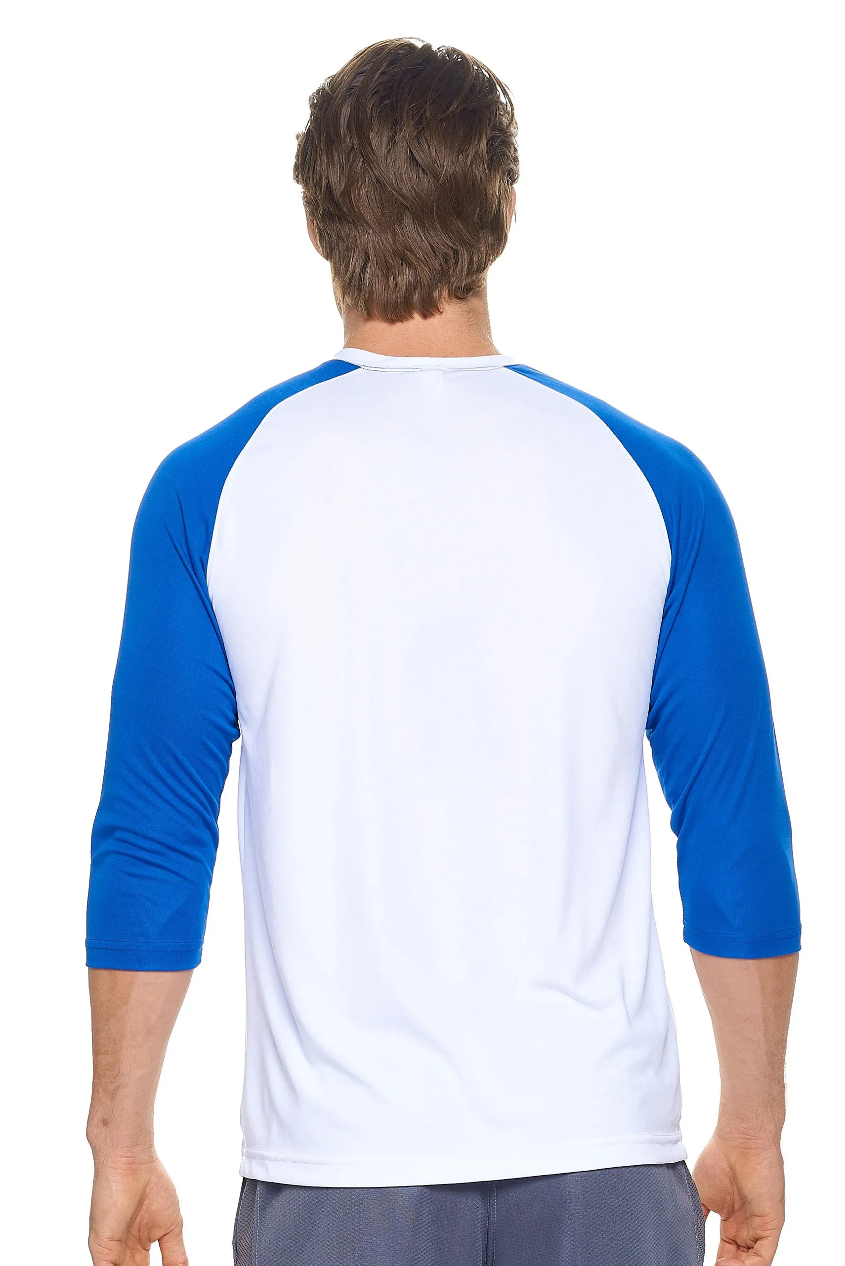AI926 DriMax™ Quarter Sleeve Raglan Crewneck