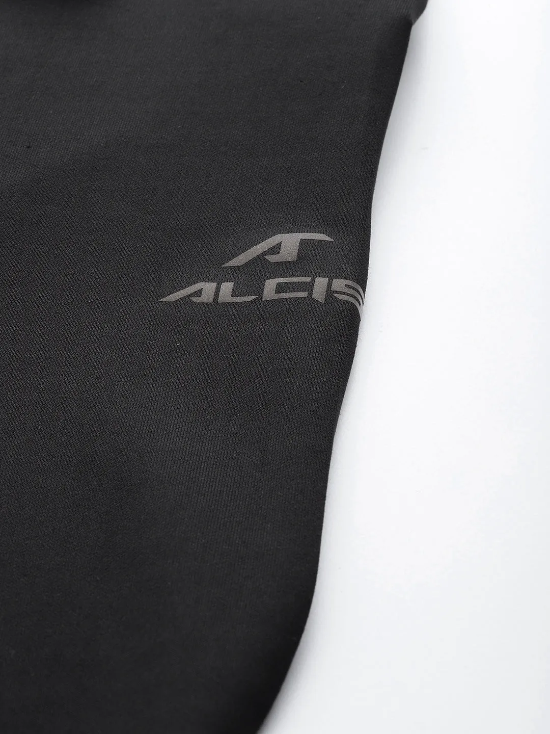 Alcis Women Black Solid Tights