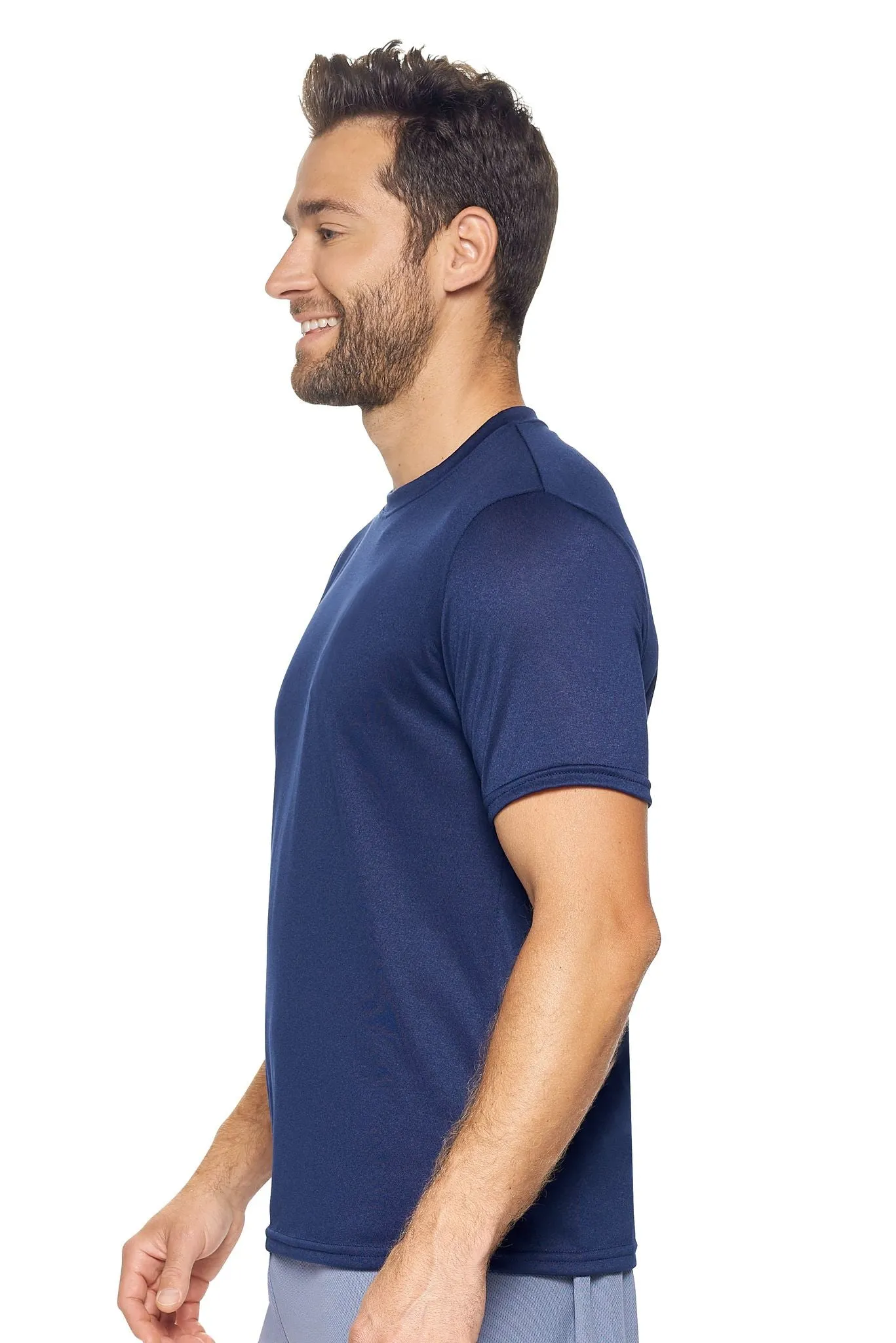 AT801 Natural Feel Jersey Crewneck