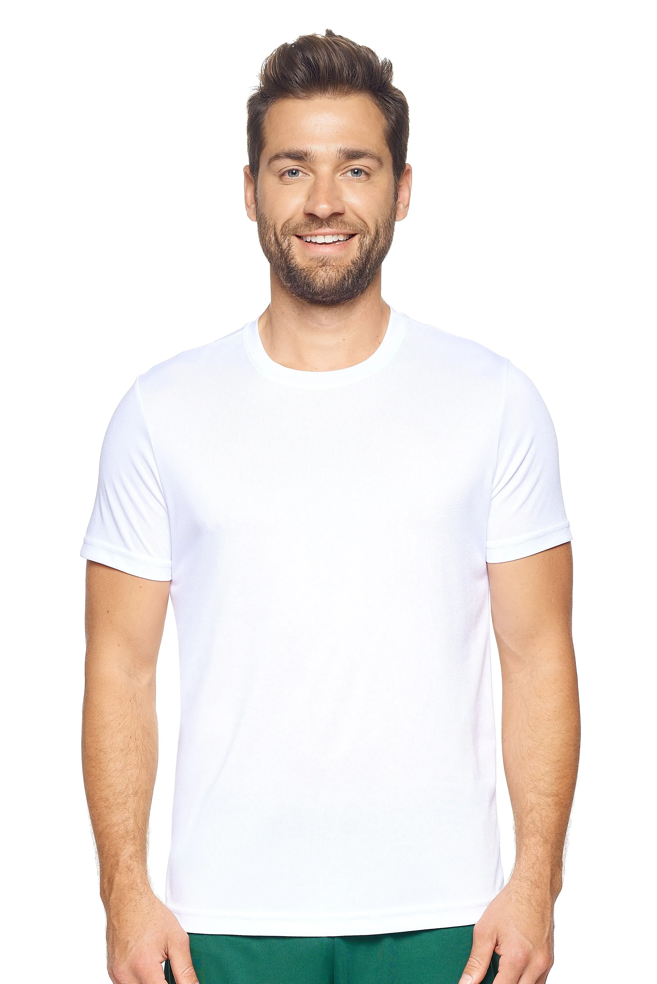 AT801 Natural Feel Jersey Crewneck