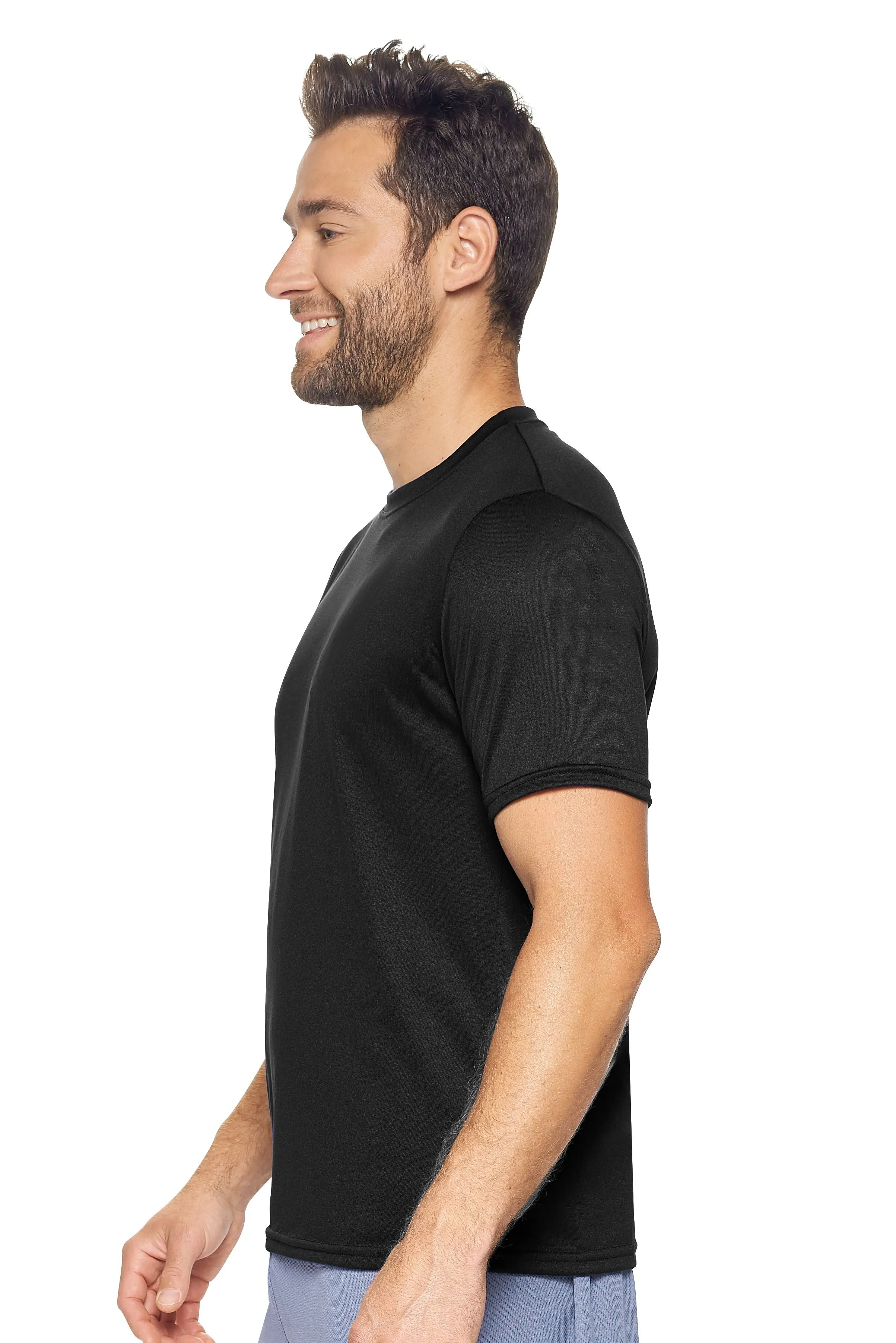 AT801 Natural Feel Jersey Crewneck