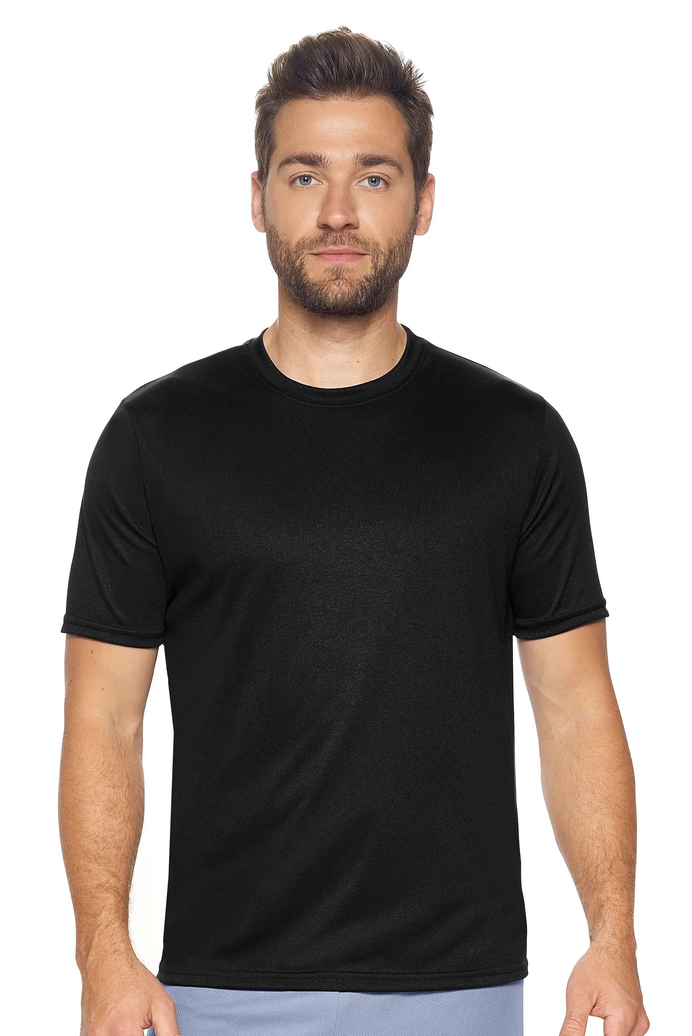 AT801 Natural Feel Jersey Crewneck
