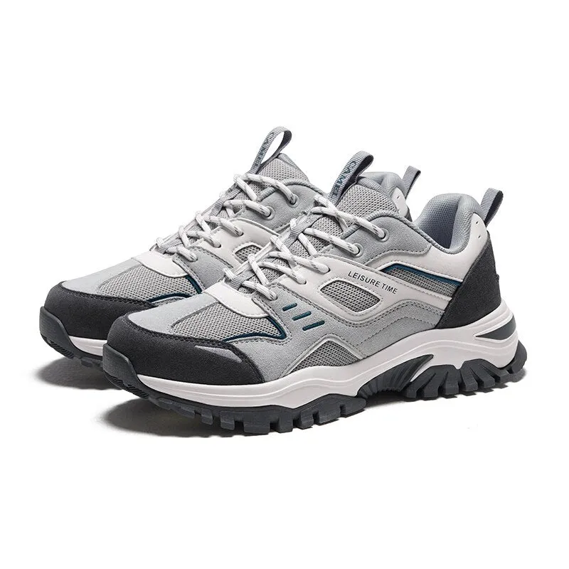 Autumn hiking shoes thick sole non-slip wear-resistant sports shoes men's outdoor trekking shoes