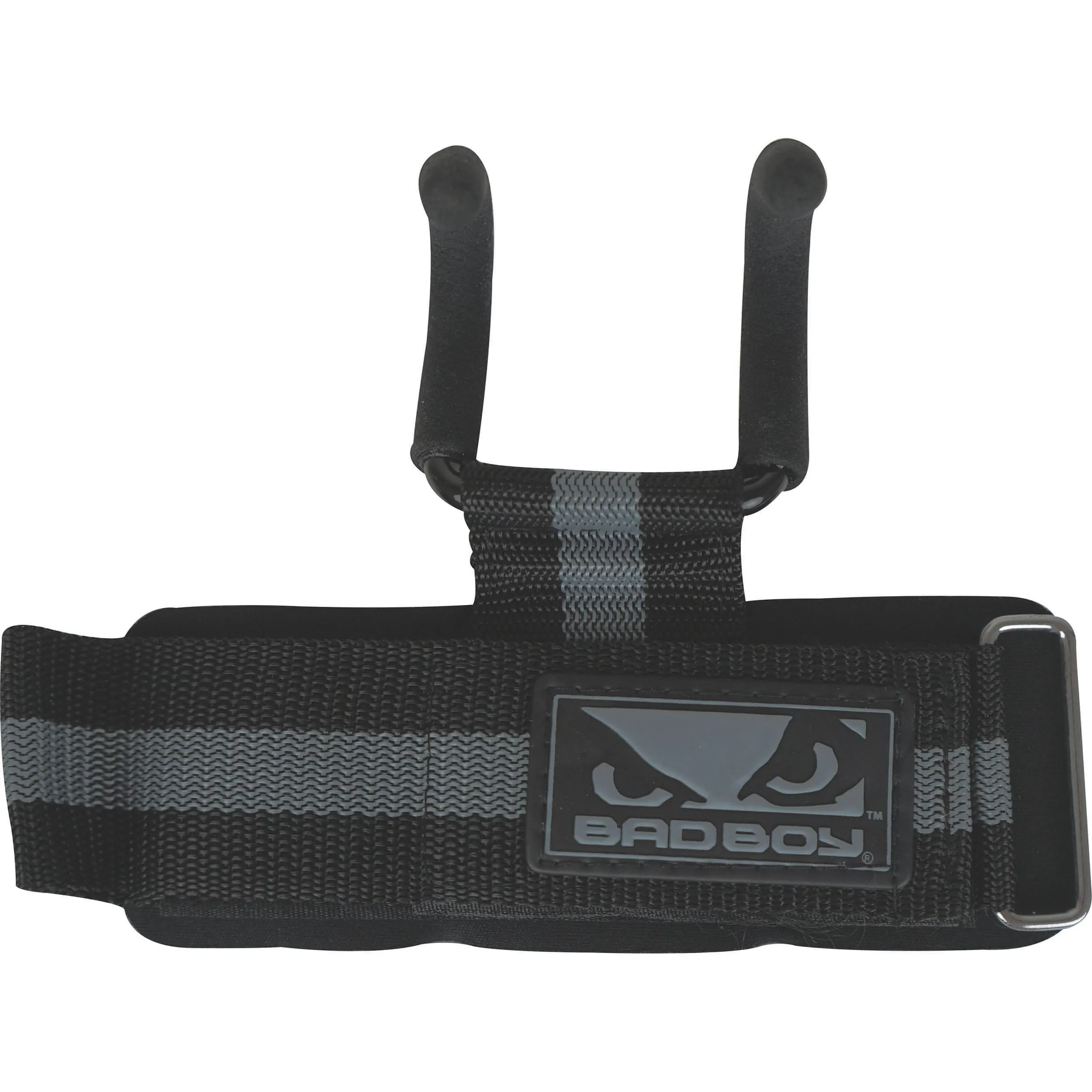 Bad Boy Hook Grip Weightlifting Straps - Black