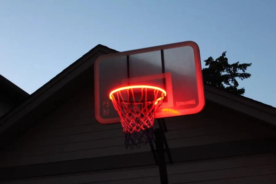 Basketball Hoop -Activated LED Strip Light -6 Flash Modes