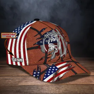 Basketball - Personalized Name Cap - TD96 -194