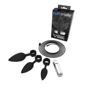 Bathmate - Anal Training Plugs Vibe (Black)