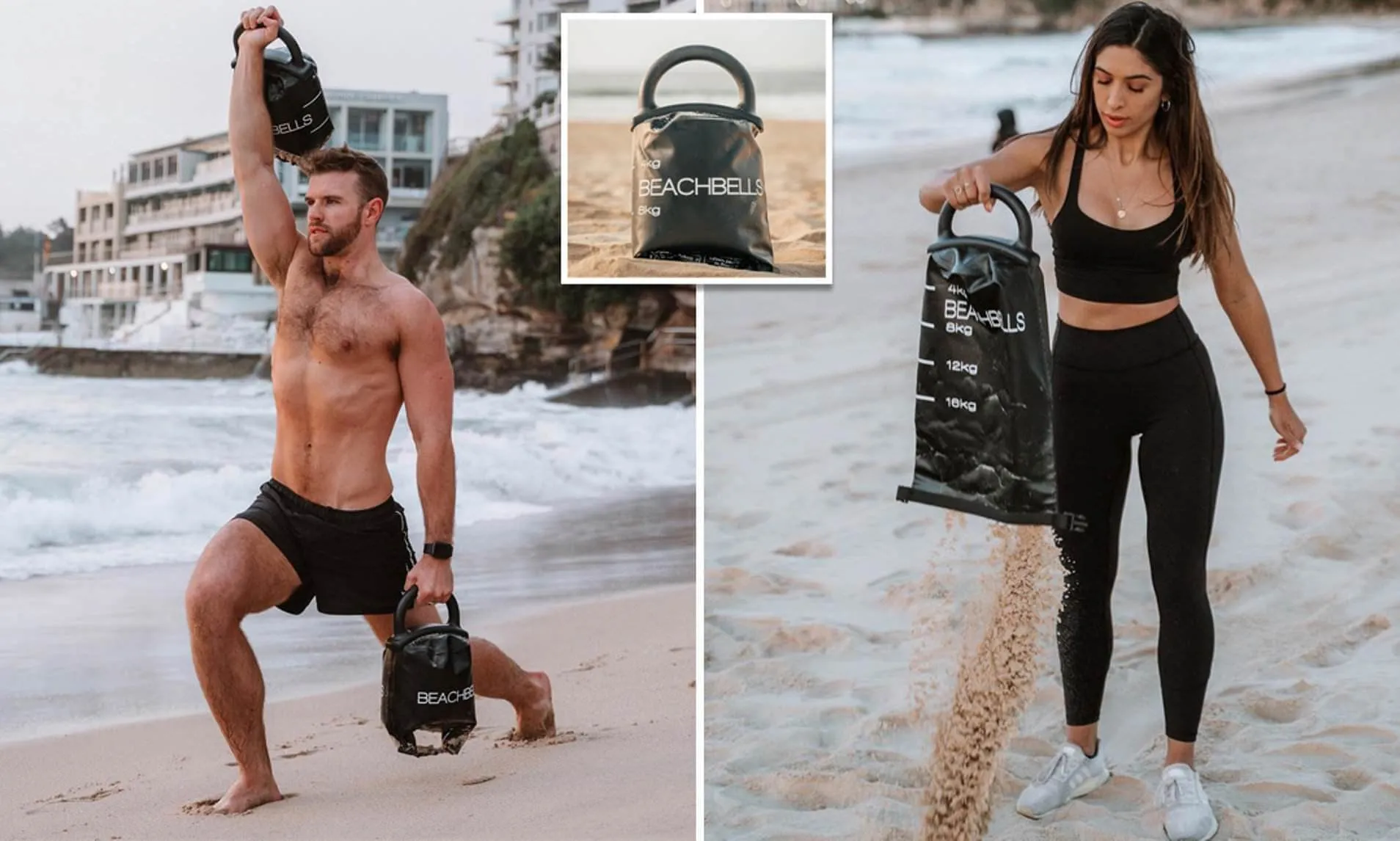 BEACHBELL- The Outdoor/Beach Kettlebell - Clearance Sale - Few Stocks Remaining!