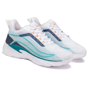 Bersache Premium Sports Gym Trending Stylish Running Shoes For Men 8011-White