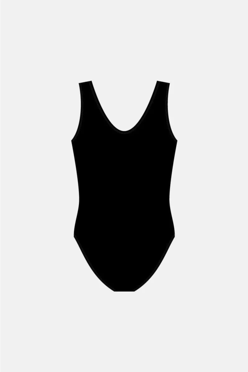 Black Gym Star SLS Leotard