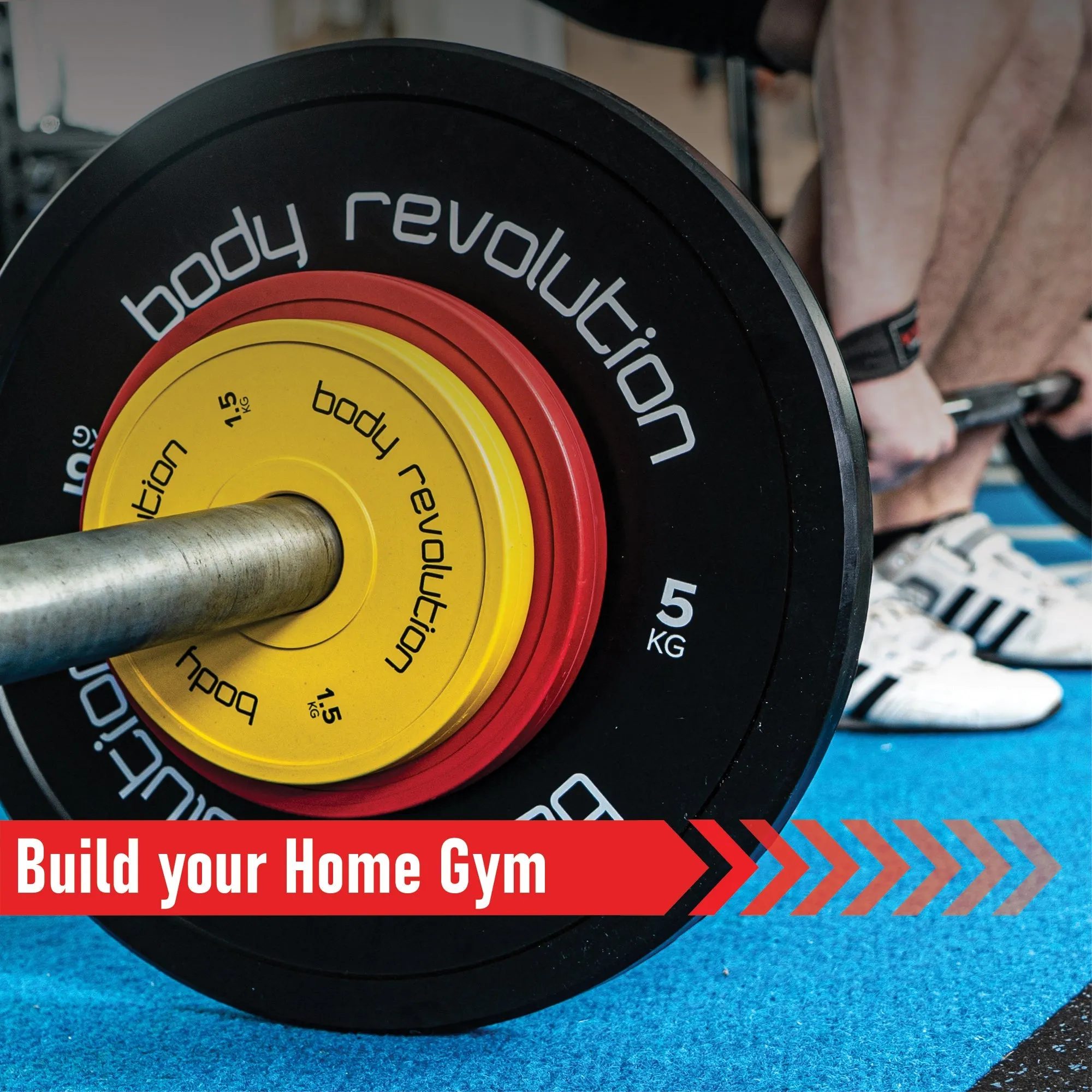 Body Revolution Olympic Shrug Barbell Bar