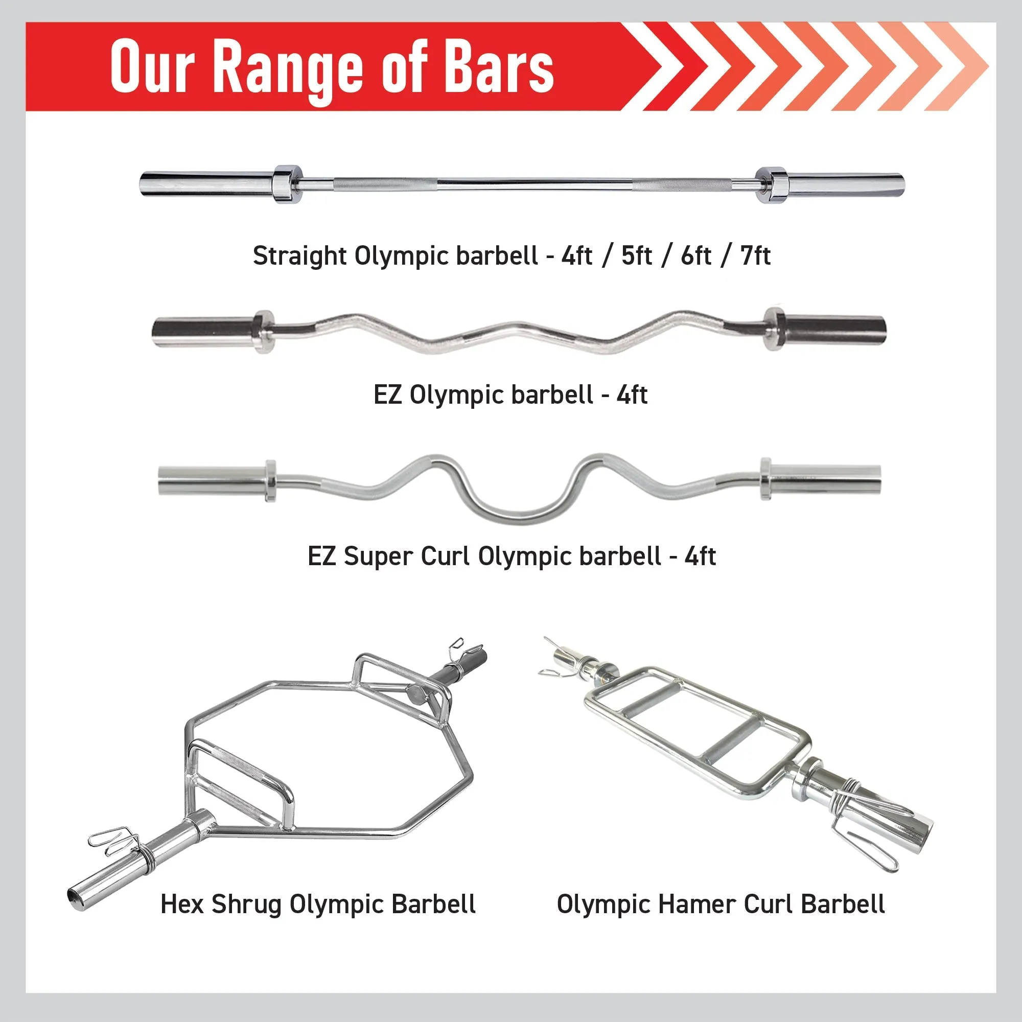 Body Revolution Olympic Shrug Barbell Bar