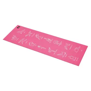 Body Sculpture Instructional Yoga Exercise Mat