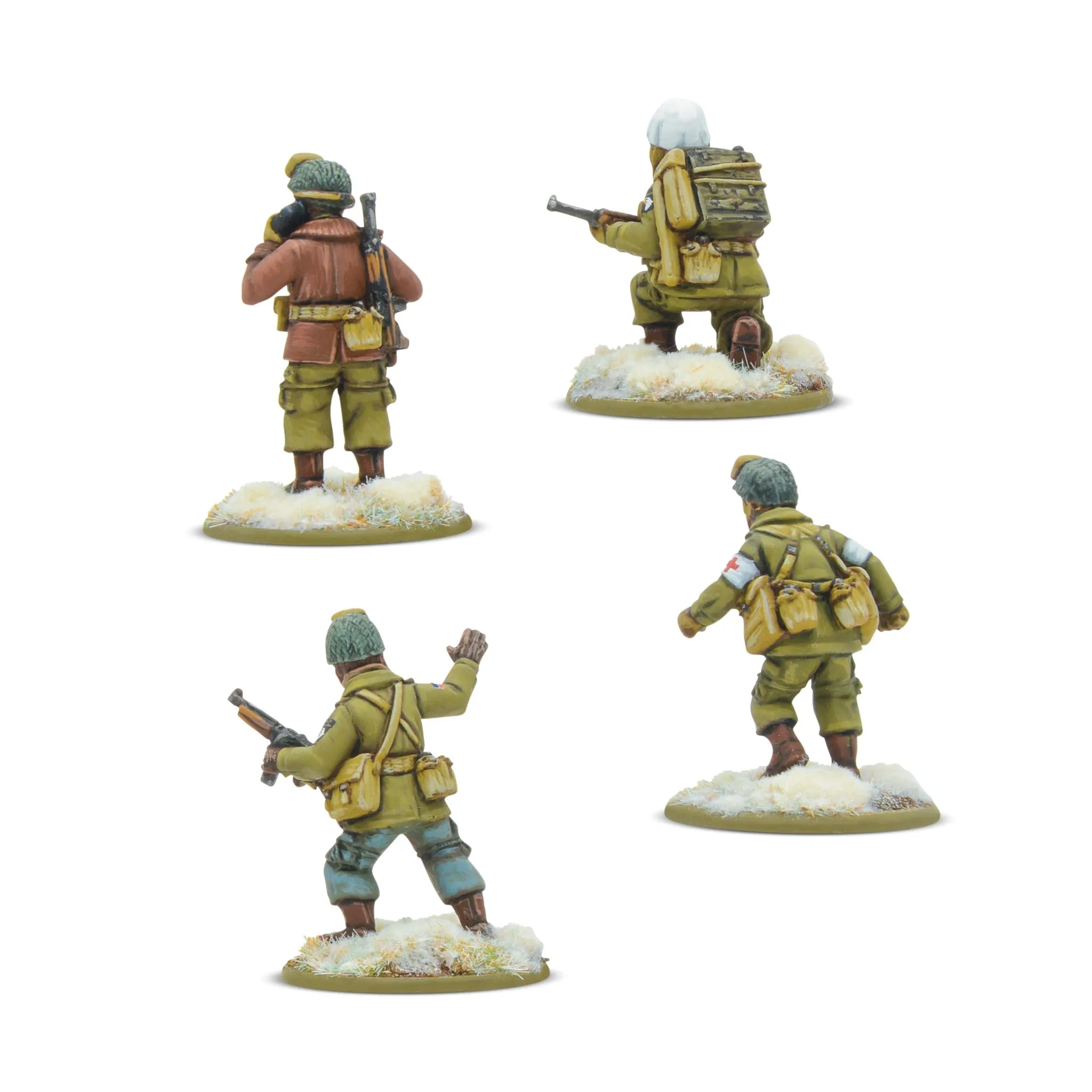 Bolt Action: US Airborne Winter HQ