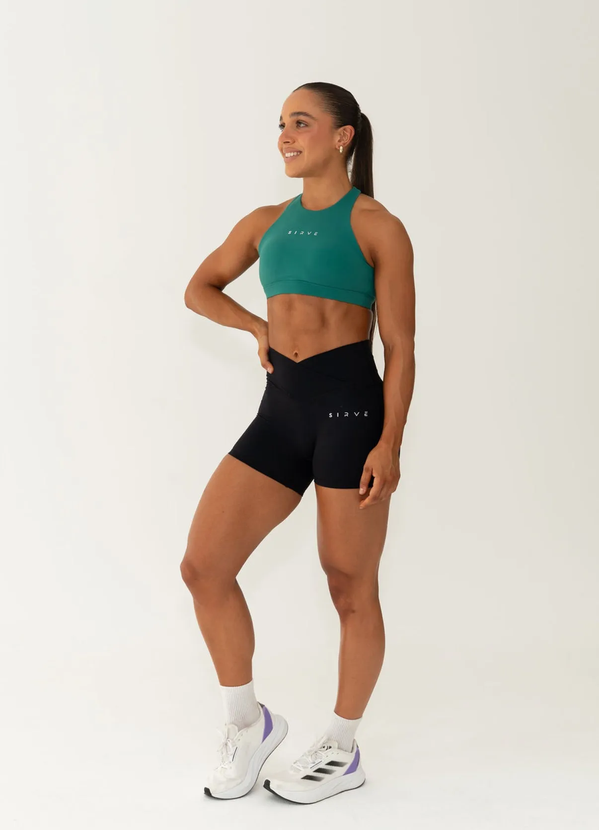 Born to Sirve Bra in Green