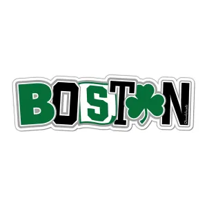 Boston Basketball Pride Sticker