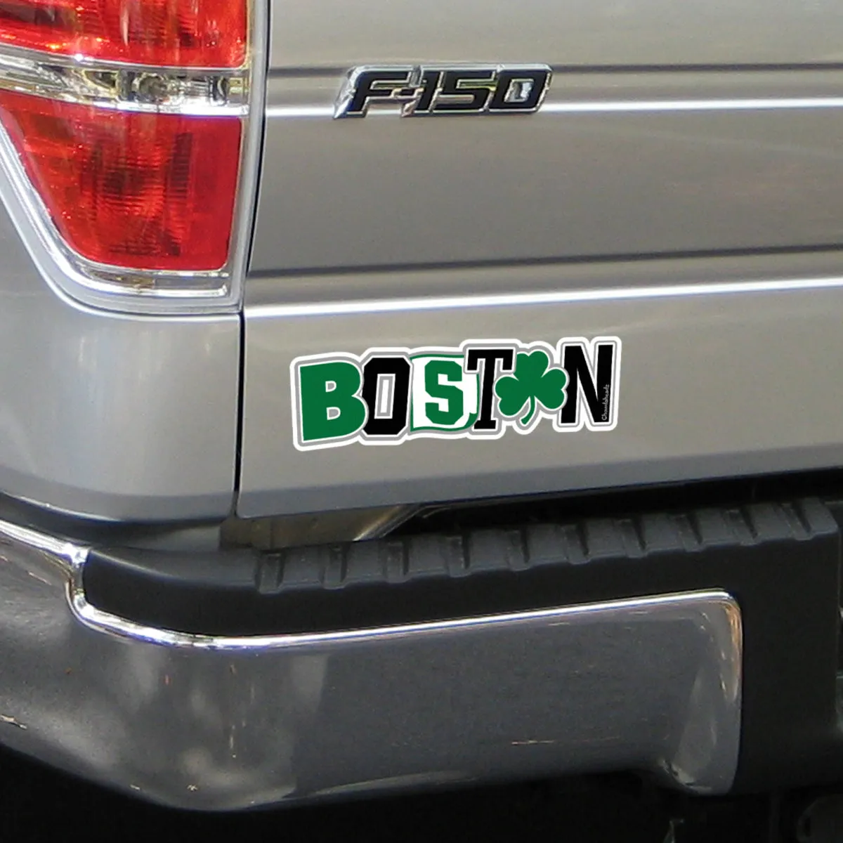 Boston Basketball Pride Sticker
