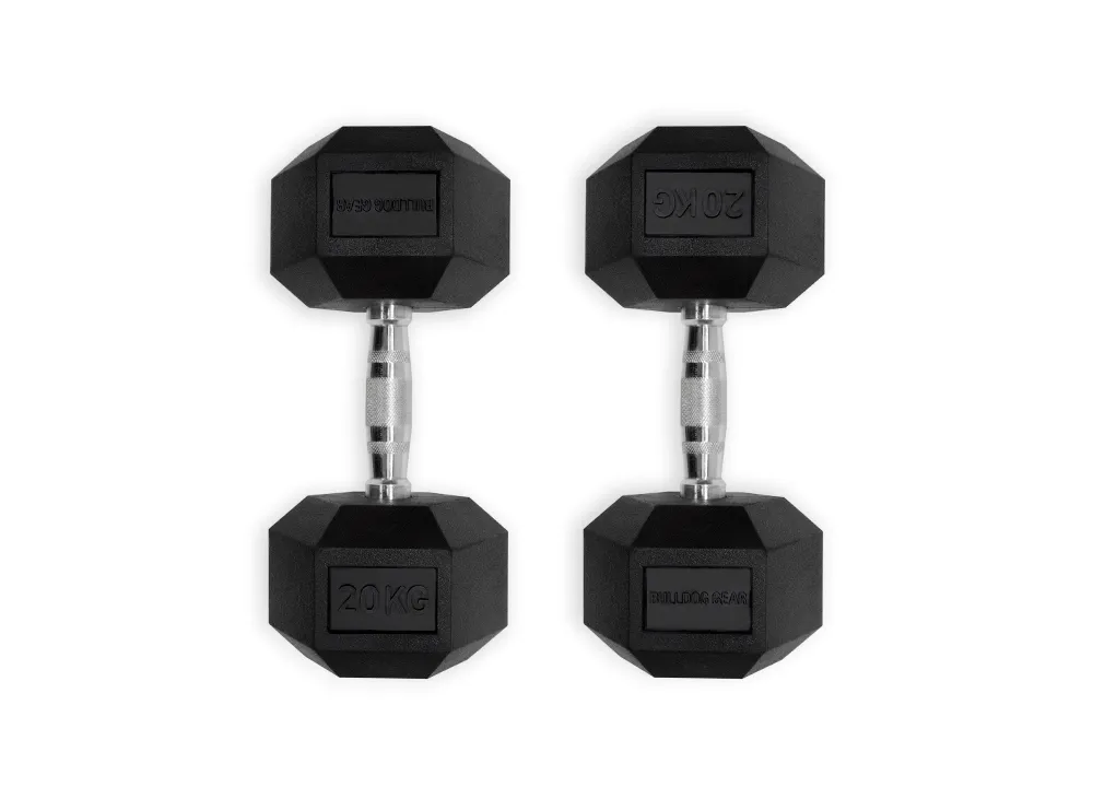 Bulldog Gear - Hex Dumbbells 1.0 Friction Welded Handles