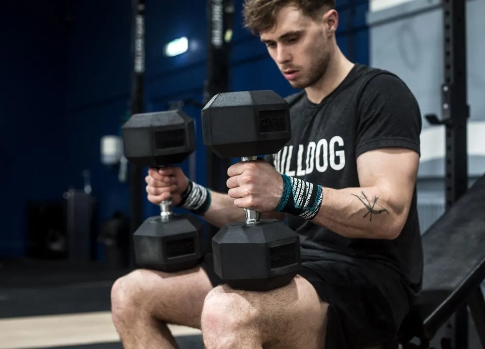 Bulldog Gear - Hex Dumbbells 1.0 Friction Welded Handles