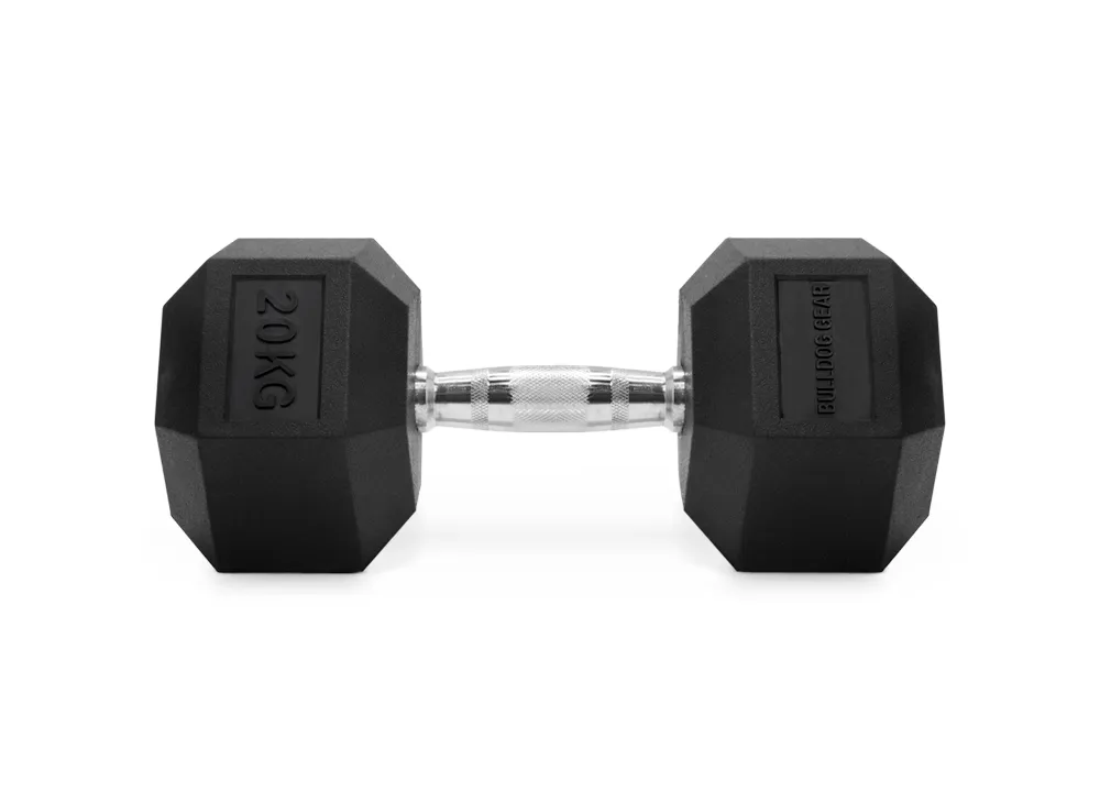 Bulldog Gear - Hex Dumbbells 1.0 Friction Welded Handles