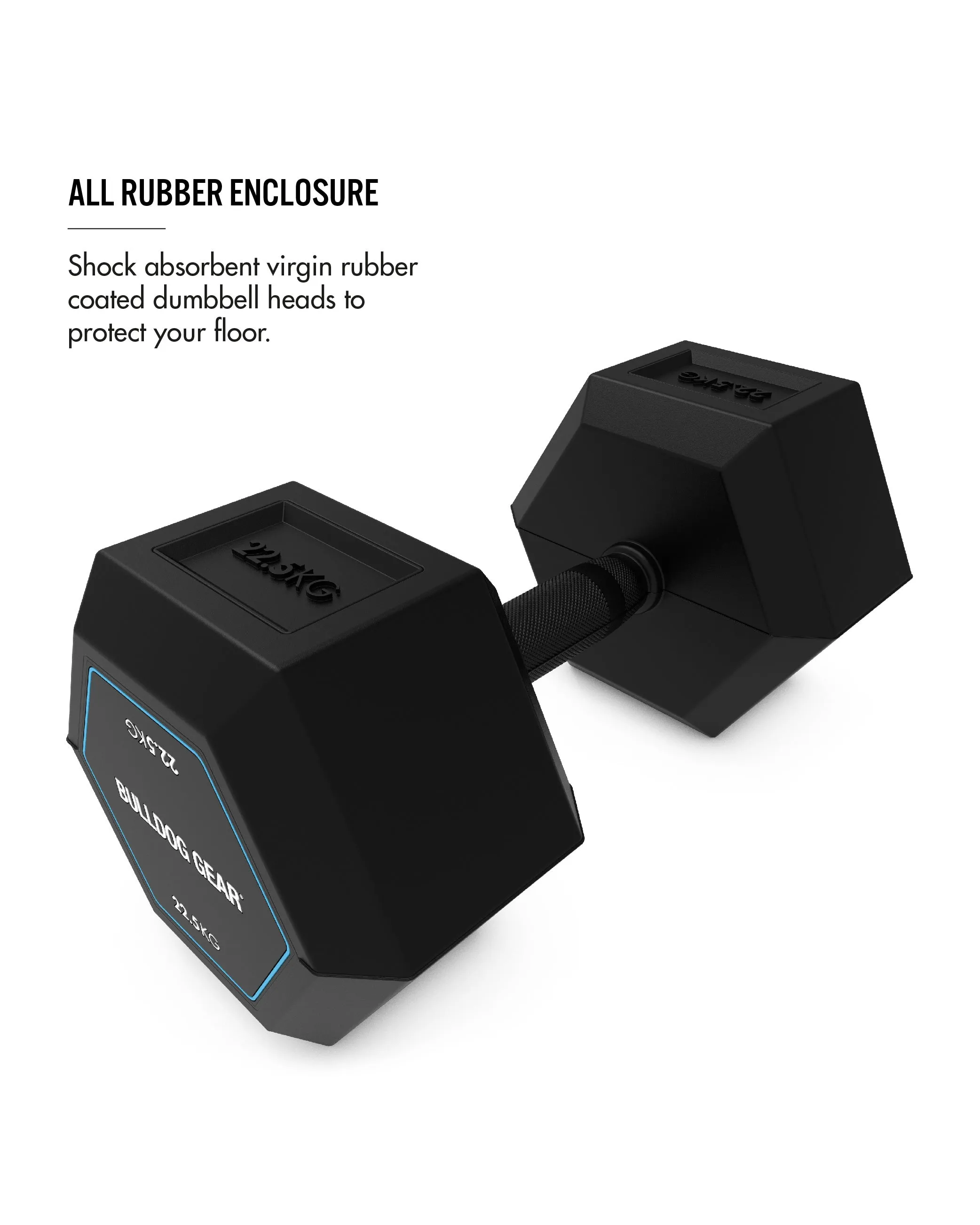 Bulldog Gear - Hex Dumbbells 2.0