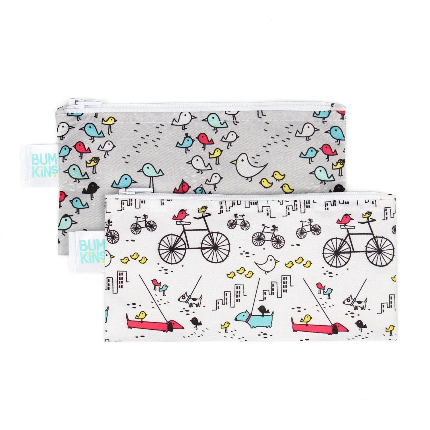 Bumkins - Reusable Snack Bag 2pk - small