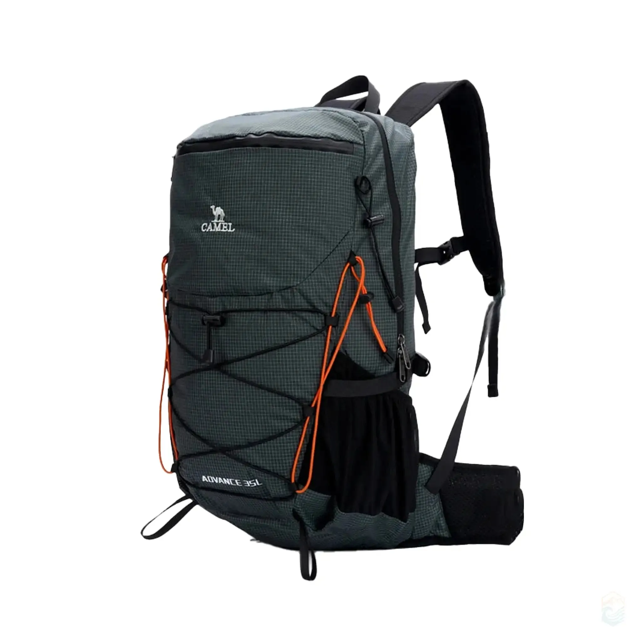 CAMEL 35L Waterproof Outdoor Backpack Breathable Multi Use Bag for Hiking Camping and Travel