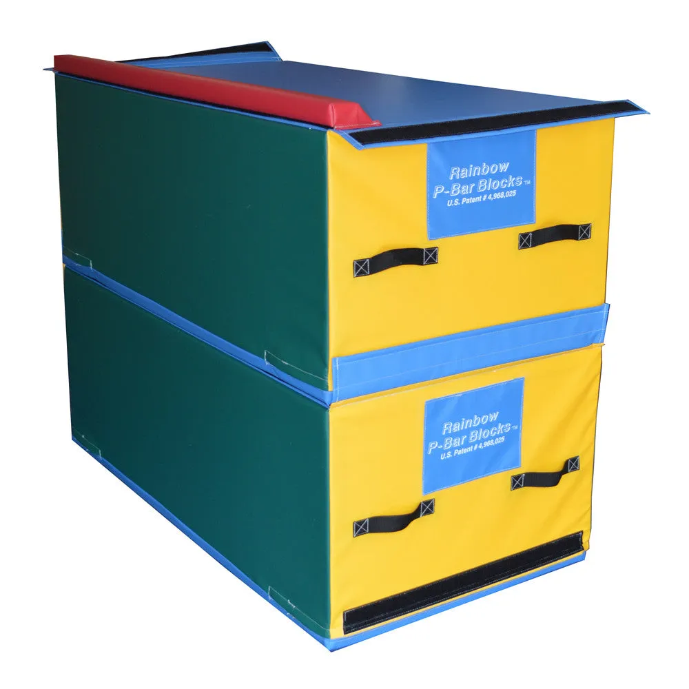 Carolina Gym Supply Rainbow P-Bar Blocks