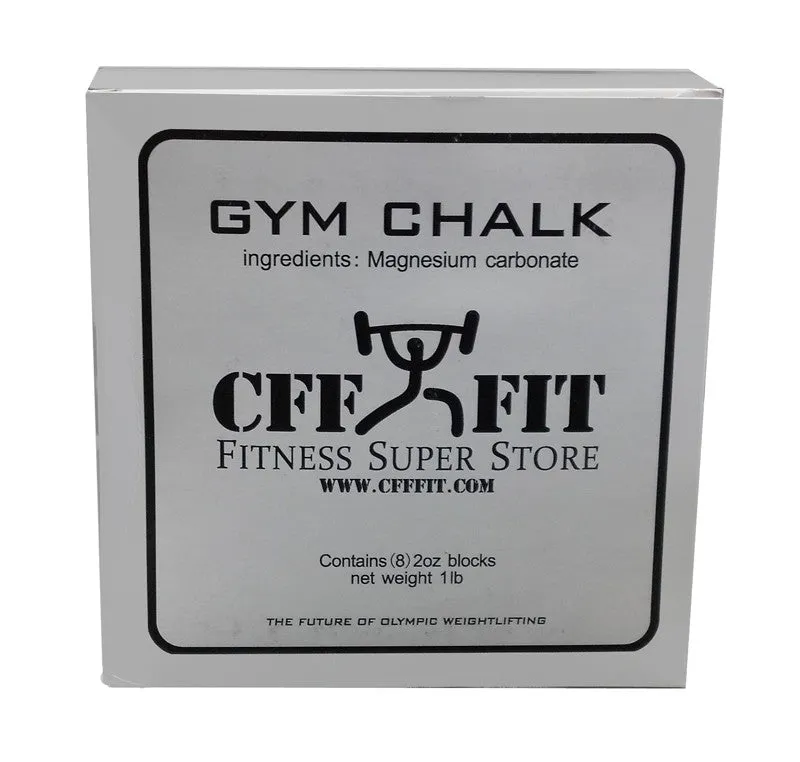 CFF GYM CHALK - MAGNESIUM CARBONATE WEIGHTLIFTING CHALK