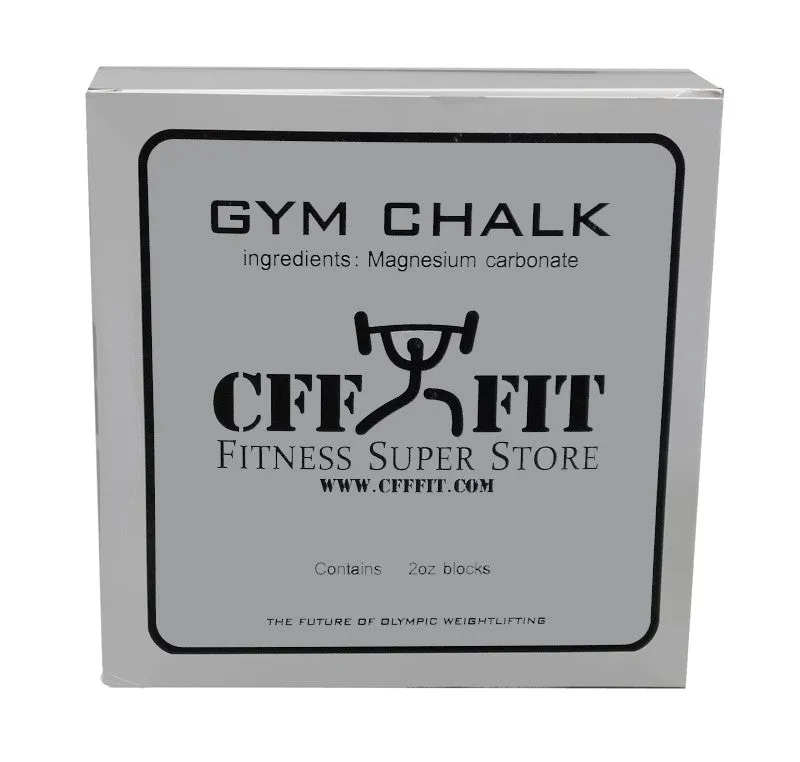 CFF GYM CHALK - MAGNESIUM CARBONATE WEIGHTLIFTING CHALK