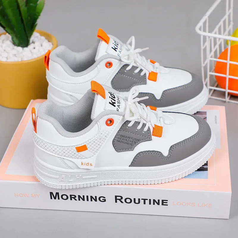 Children's Boys National Fashion Campus White Kid's Sneakers
