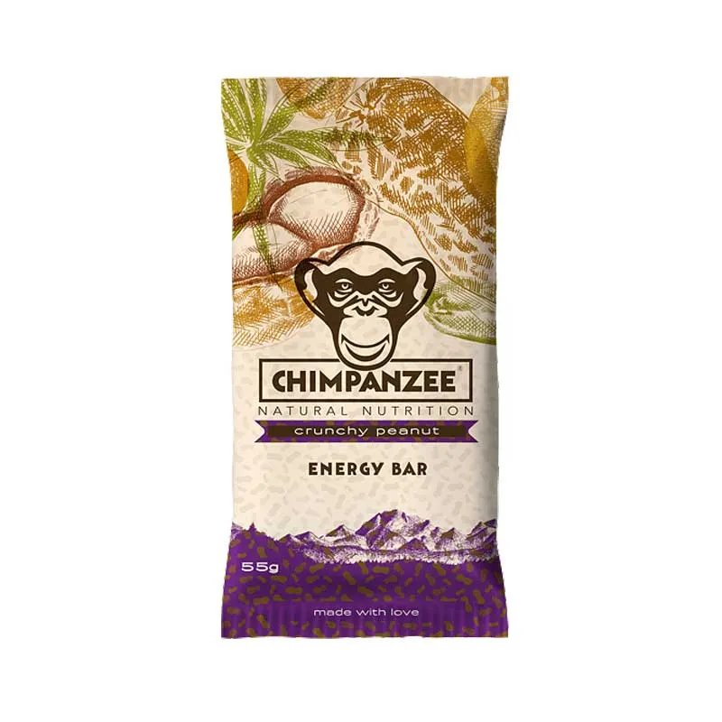 Chimpanzee Energy Bar Crunchy Peanut
