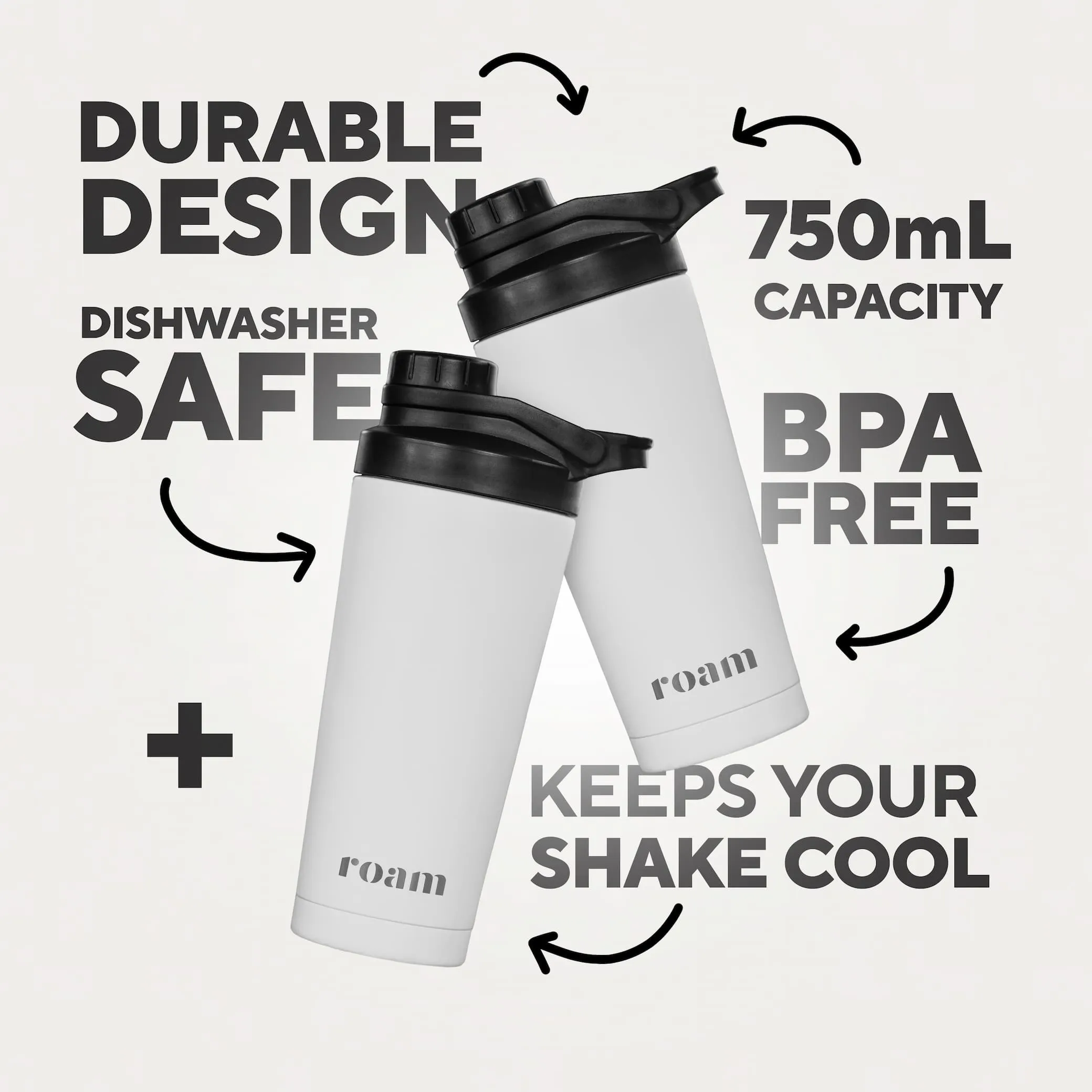 Chocolate Vegan Protein Powder and Shaker (AU)