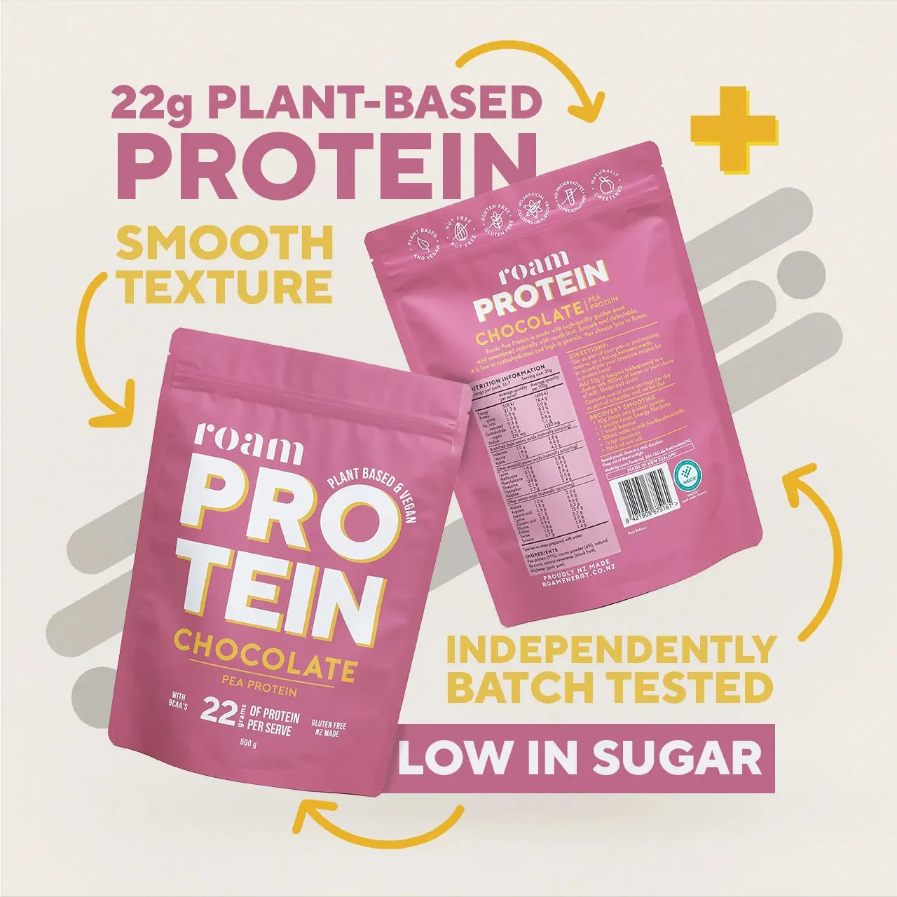 Chocolate Vegan Protein Powder and Shaker (AU)